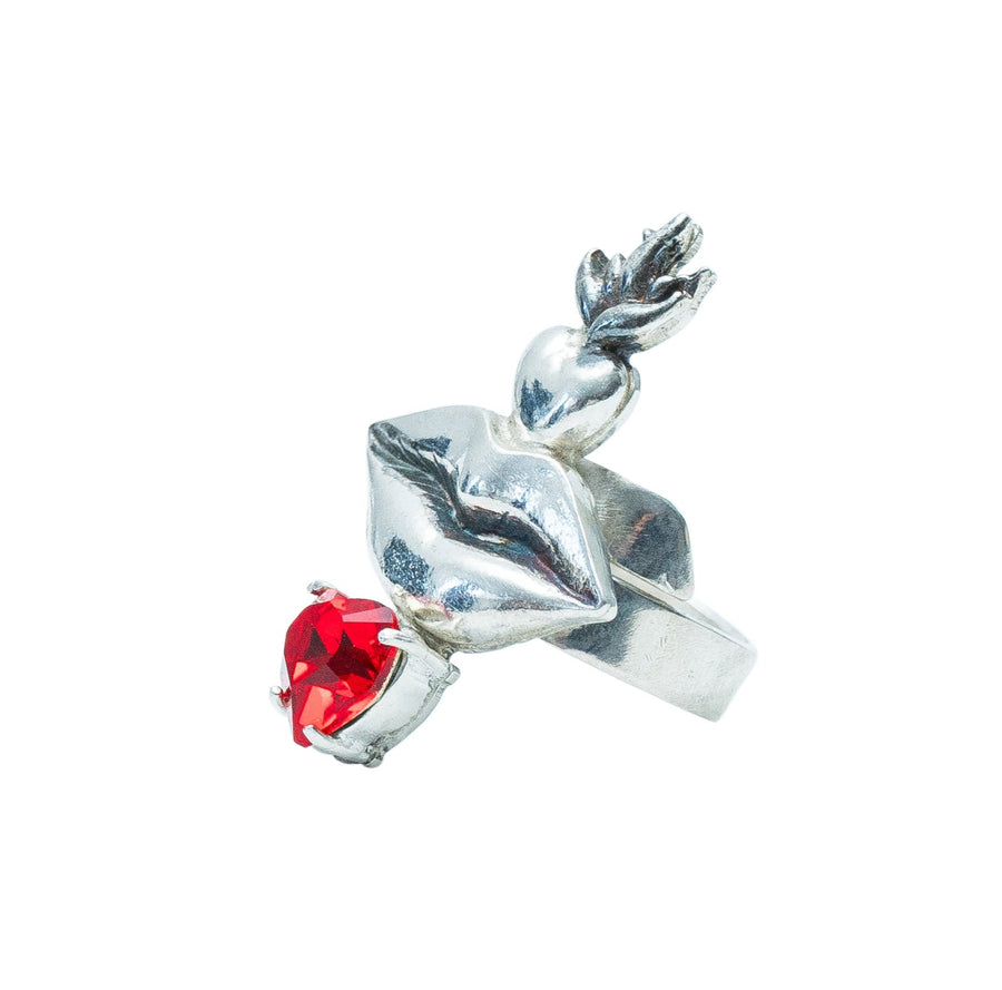 Anillo Fiesta roja