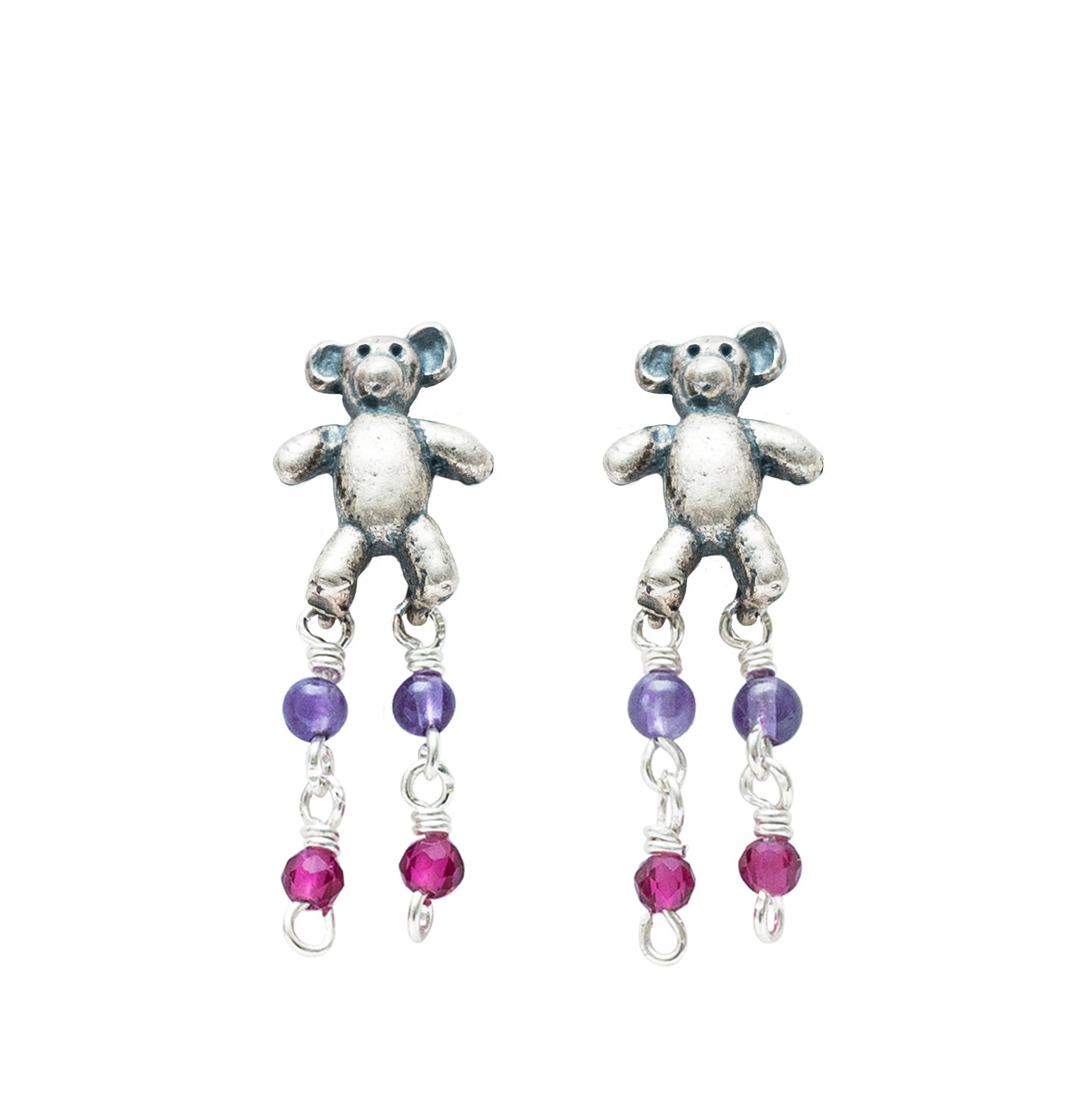 Aretes Osito De Peluche