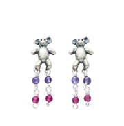 Aretes Osito De Peluche