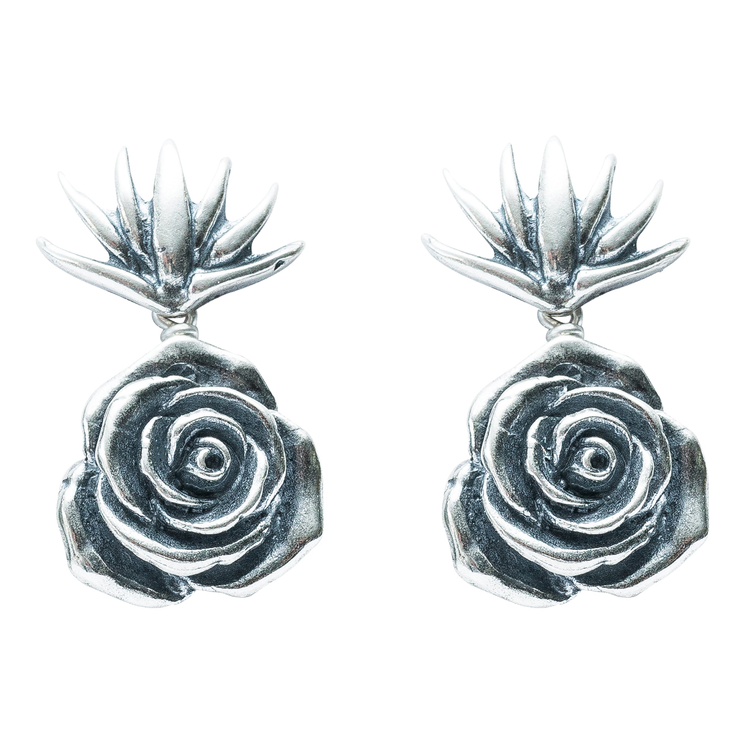 Aretes Rosa Agave