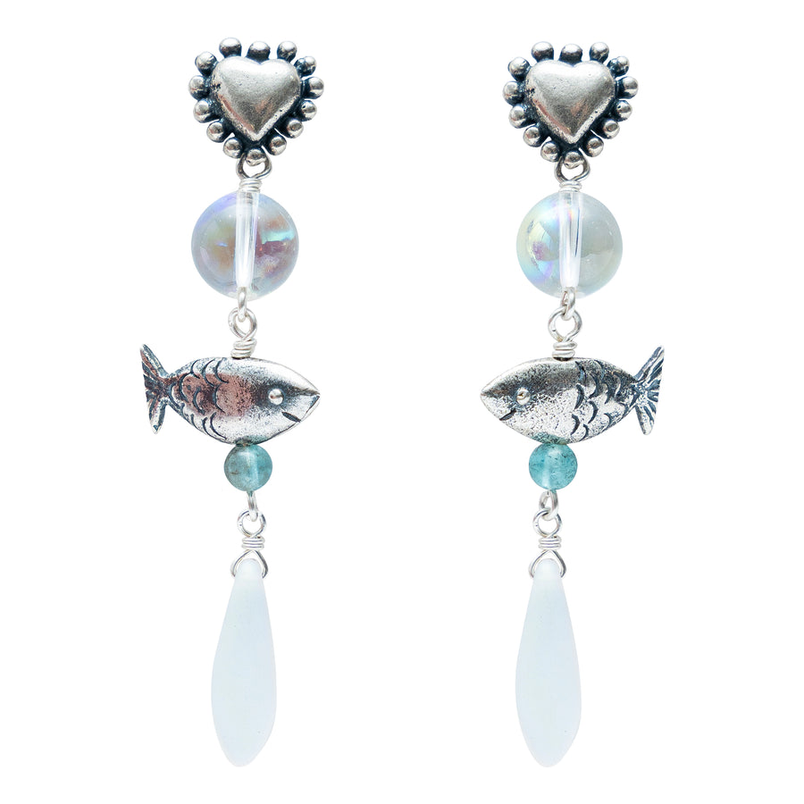Aretes Latido Marino