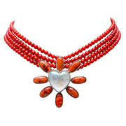 Collar Corazón Fuerte Resplandor