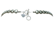 Collar Corazones de Pirita