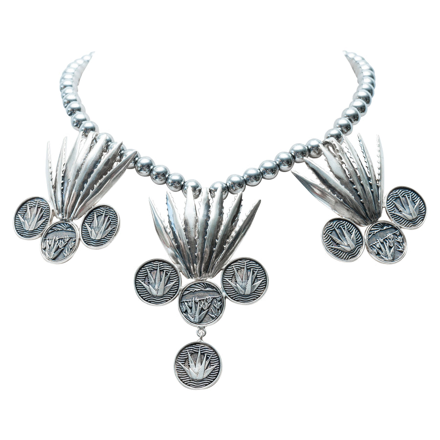 Collar Roseta de Agave