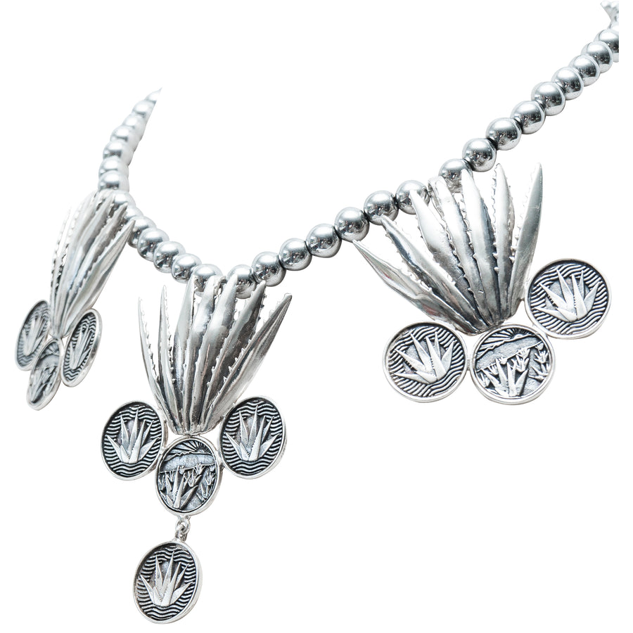 Collar Roseta de Agave