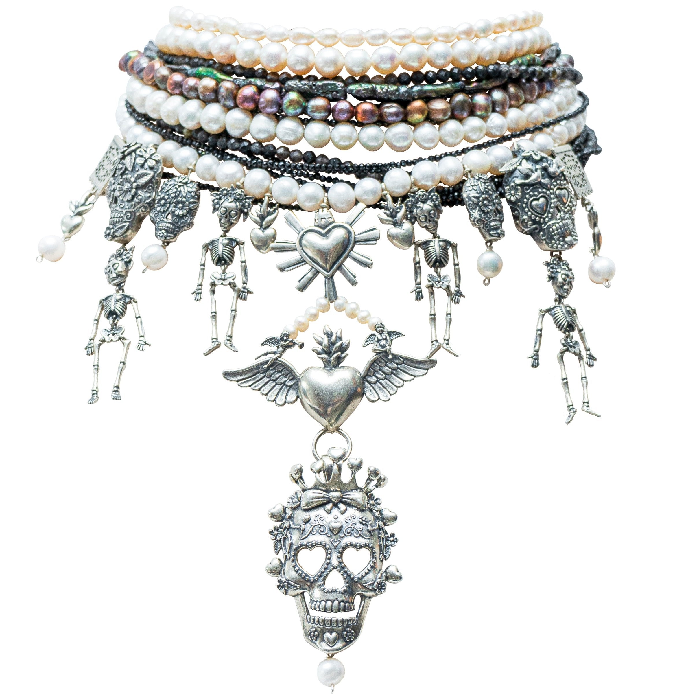 Collar "Pies para qué los quiero"