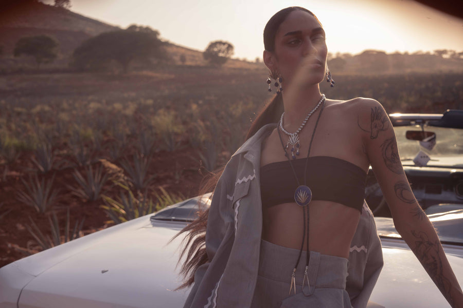 Collar Gotas De Agave Dulce