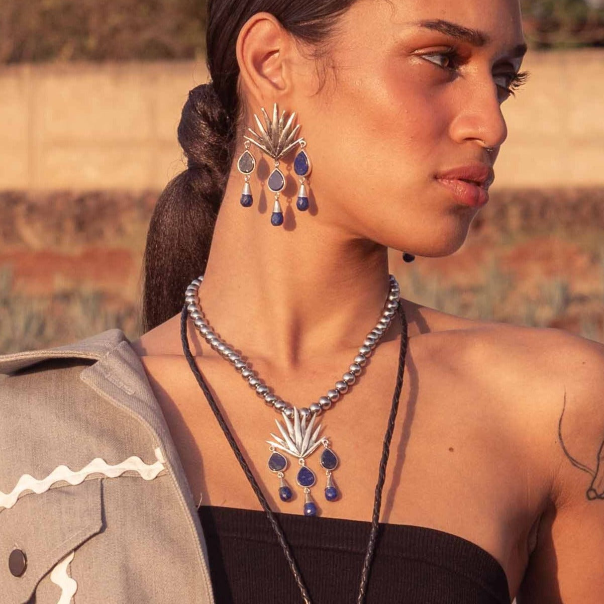 Collar Gotas De Agave Dulce
