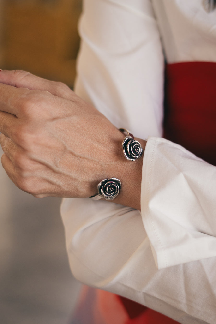 Brazalete Rosas