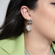Aretes Corazones de Gratitud
