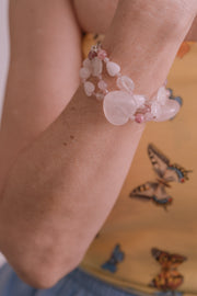 Pulsera Encaje Rosa