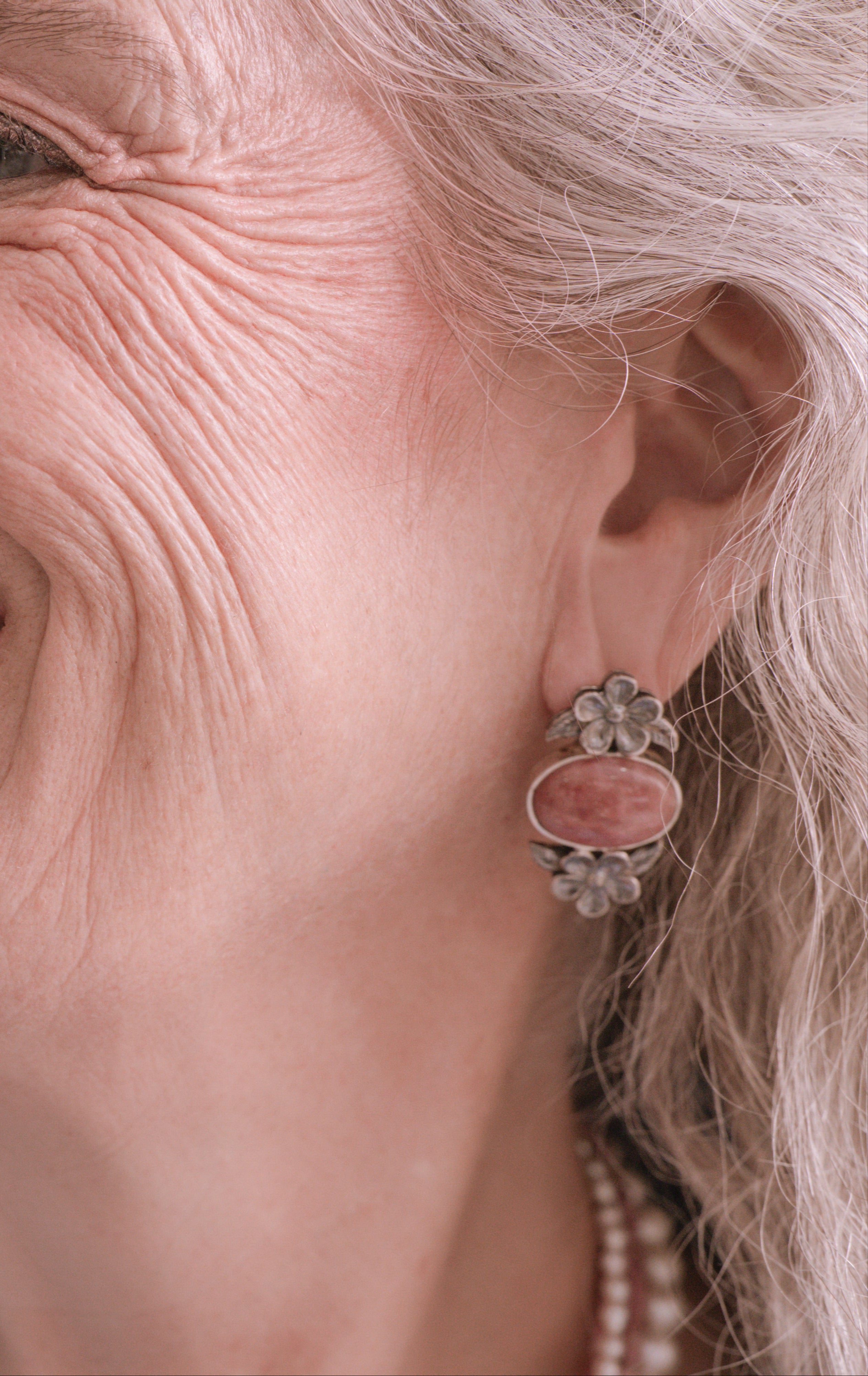 Aretes Amor en Rosa