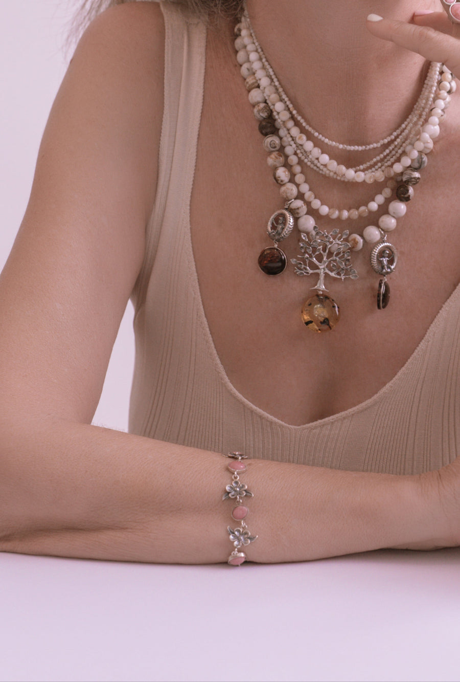 Pulsera Amor en Rosa