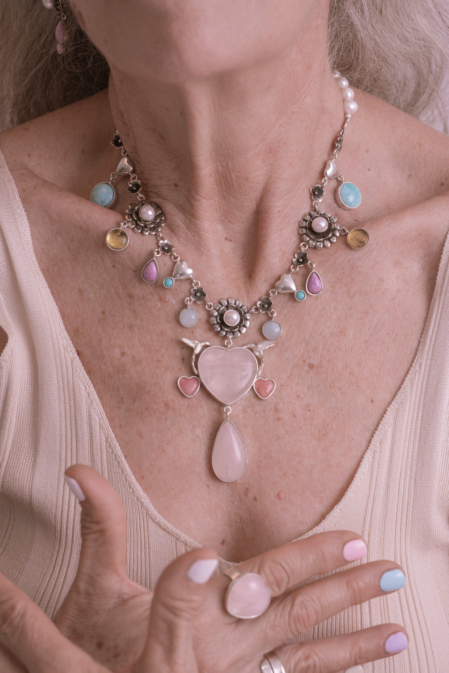 Collar Corazón Latido de Amor
