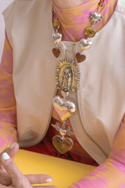 Collar Corazón de Guadalupana