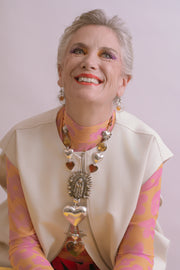 Collar Corazón de Guadalupana
