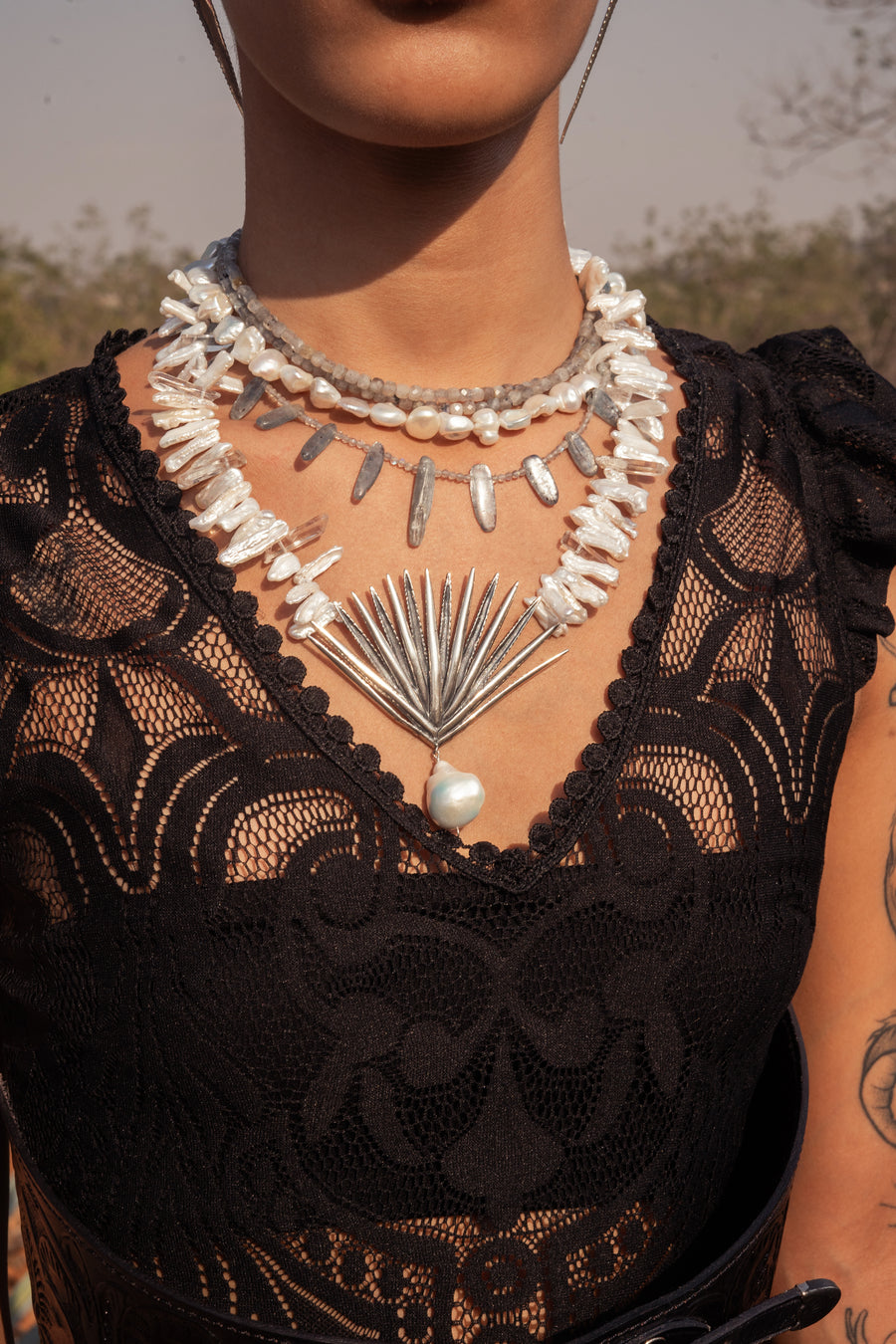 Collar Mezcal de Perlas