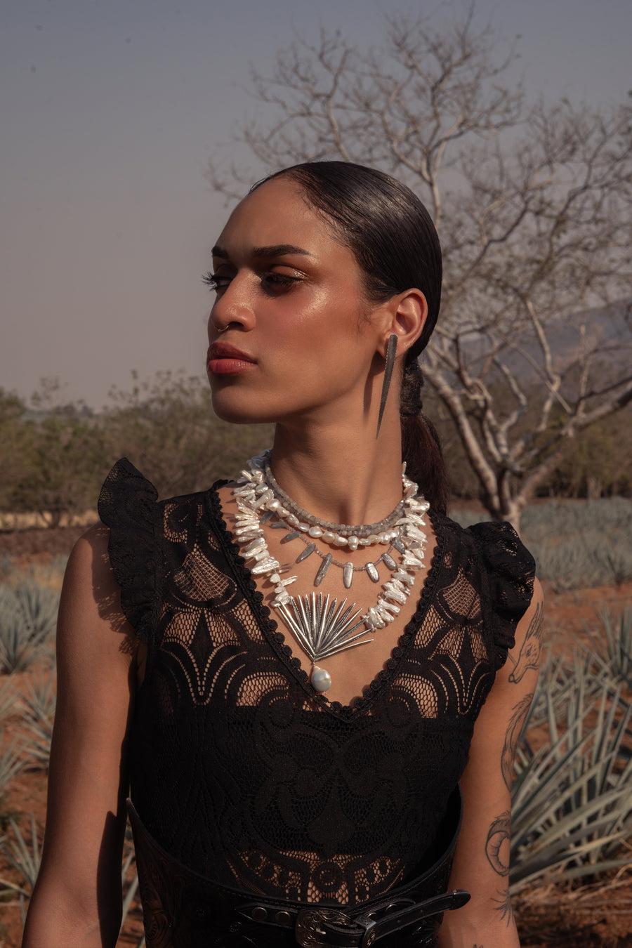Collar Mezcal de Perlas