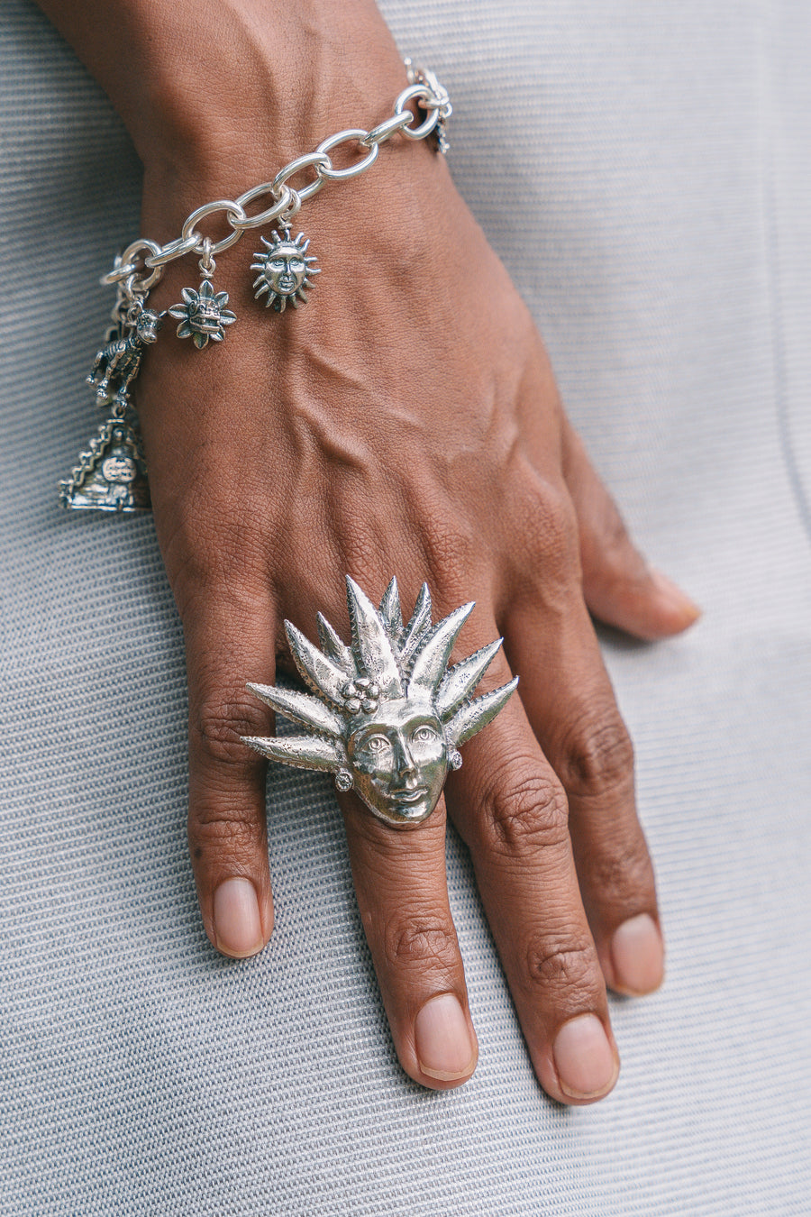 Anillo Mayahuel Rosa