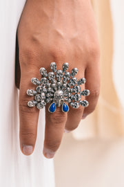 Anillo Tzompantli Lapislázuli