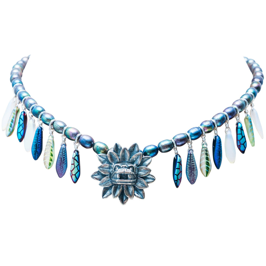 Collar Plumas y Copal