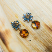 Aretes Quetzalcóatl Dorado