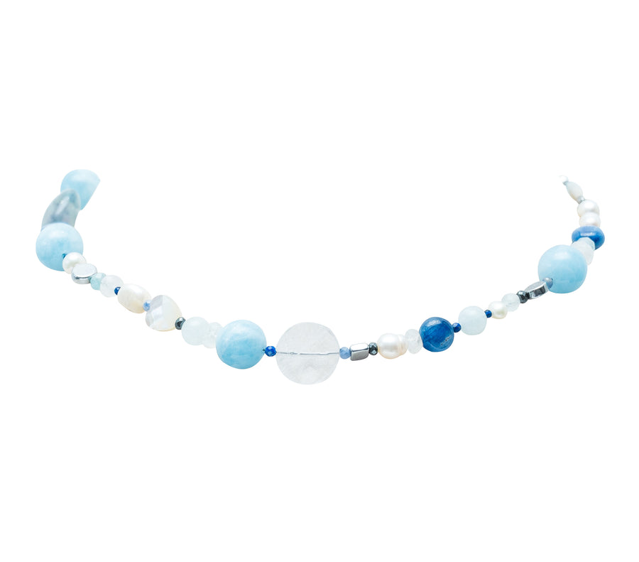 Collar Amor Infinito Azul