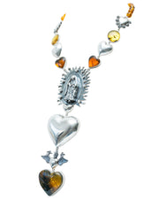 Collar Corazón de Guadalupana