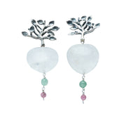Aretes Corazones de Gratitud