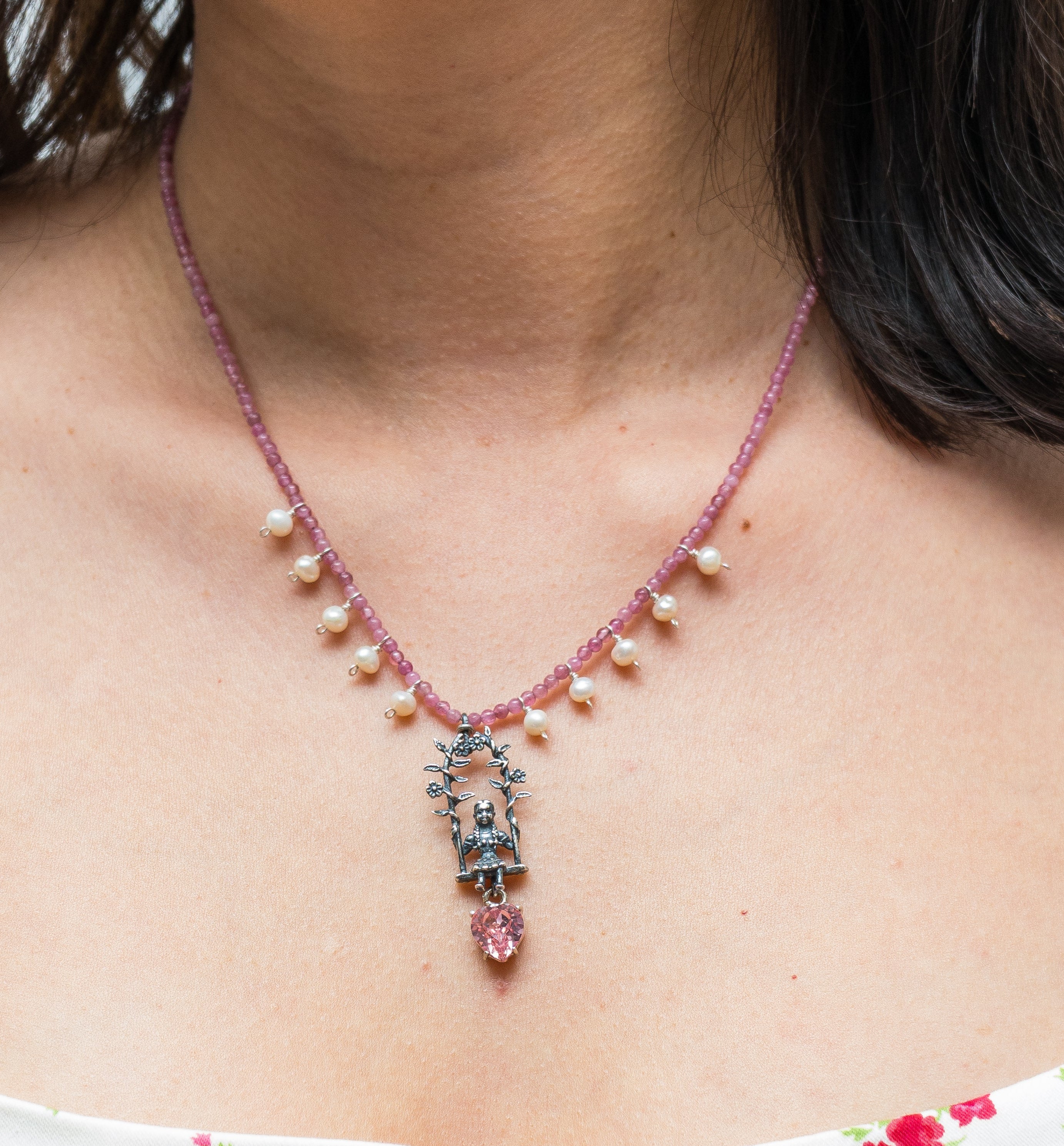 Collar Mi Cielo Rosa