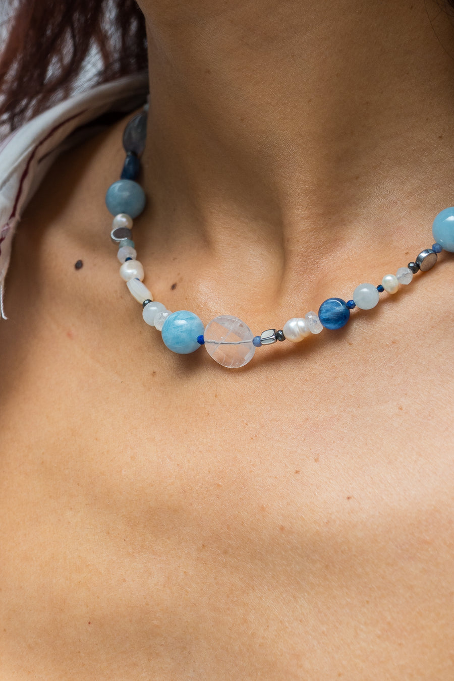 Collar Amor Infinito Azul