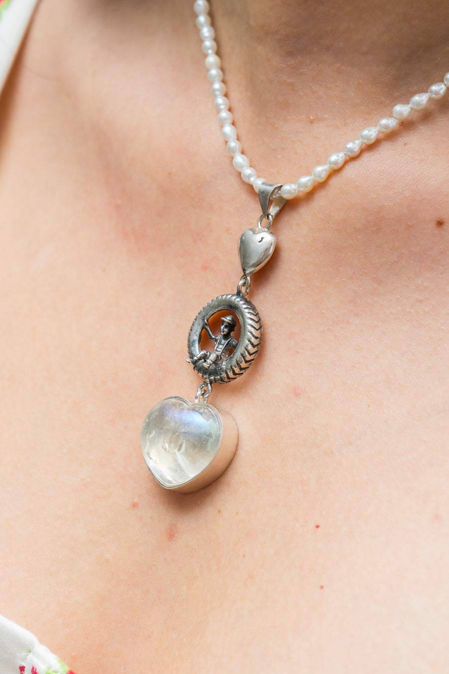 Collar Corazón de Protección Niño