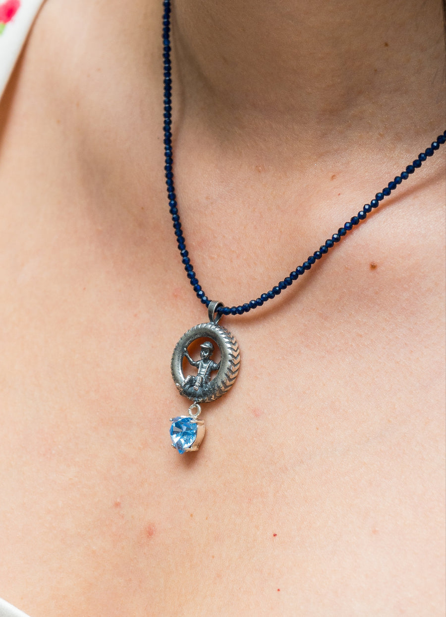 Collar Mi Cielo Azul