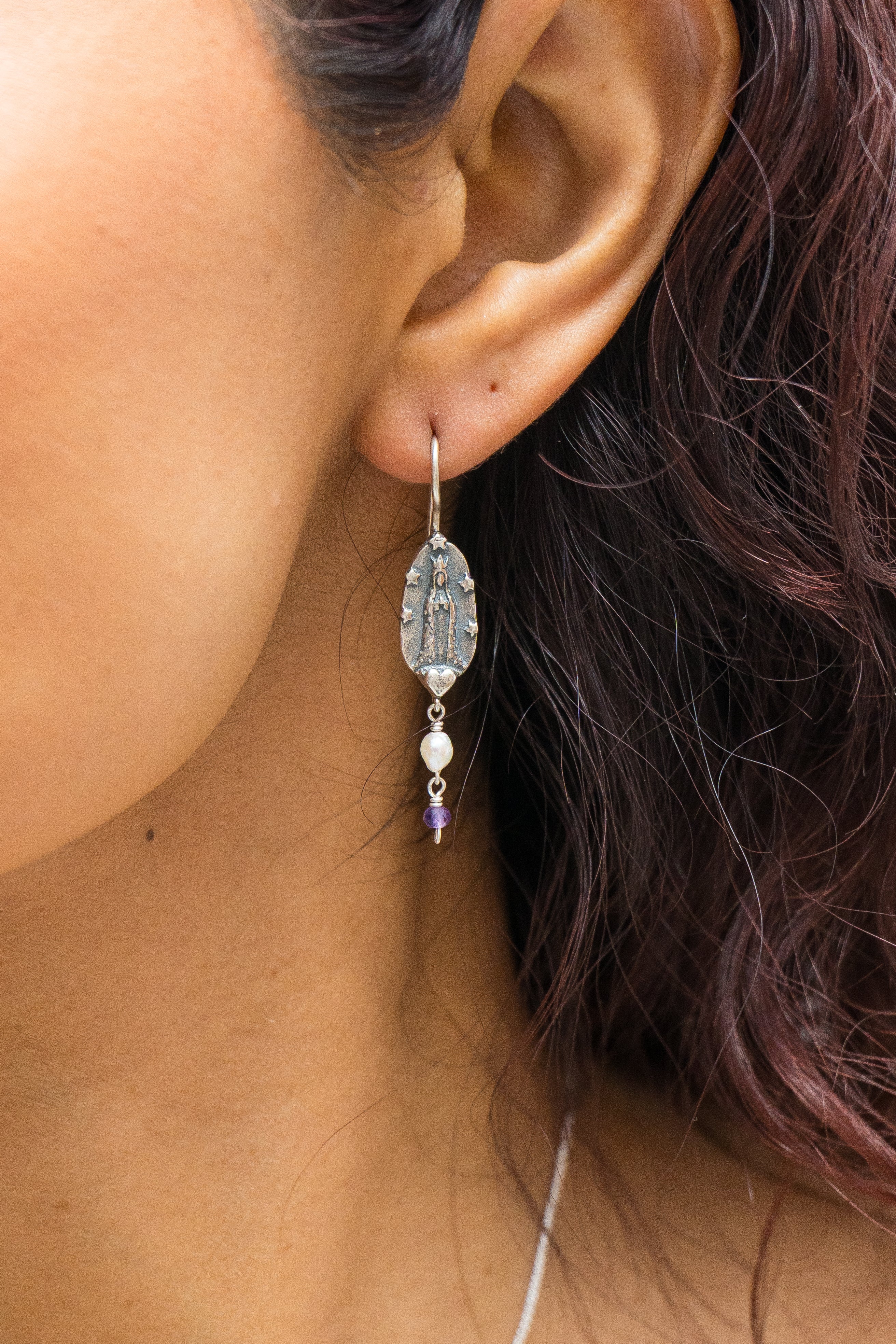 Aretes Manto de amor