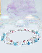 Collar Amor Infinito Rosa
