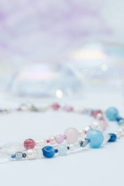 Collar Amor Infinito Rosa