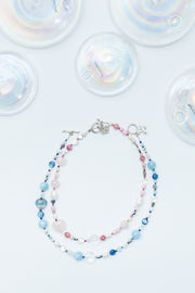 Collar Amor Infinito Rosa