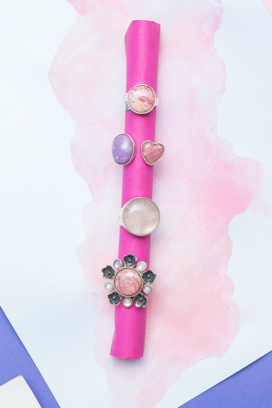 Anillo Flores Mini