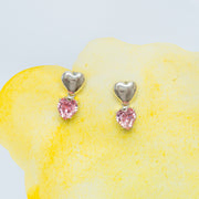 Aretes Ternura Rosa