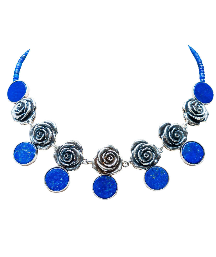 Gargantilla Rosas Azules