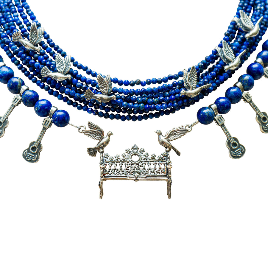 Collar Azul Imperial