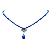 Collar Flor de Añil