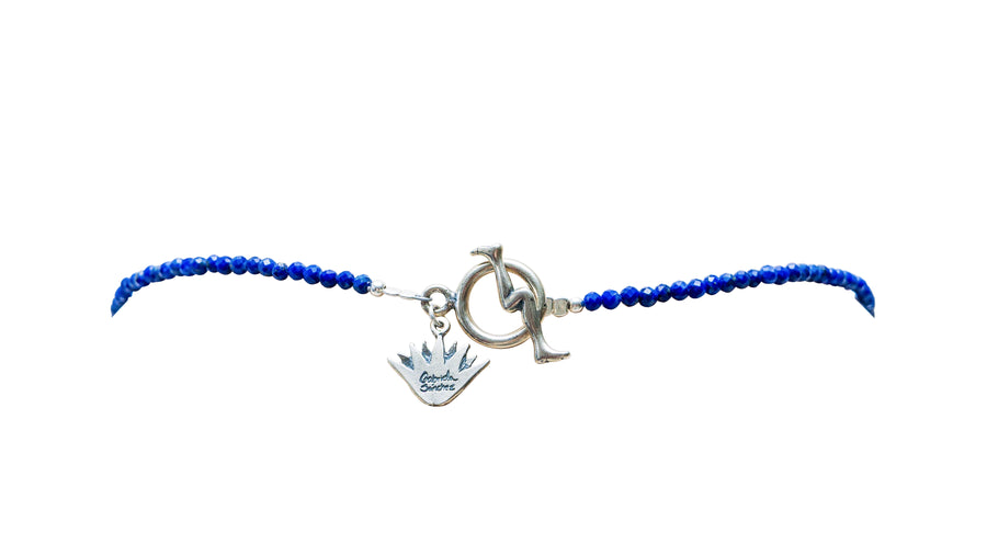 Collar Flor de Añil