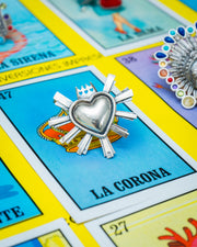 Anillo Corazón Querido México Mediano