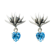 Aretes Agave Celeste