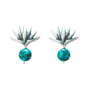 Aretes Agave Chico Turquesa