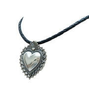 Collar Corazón del Día de Muertos
