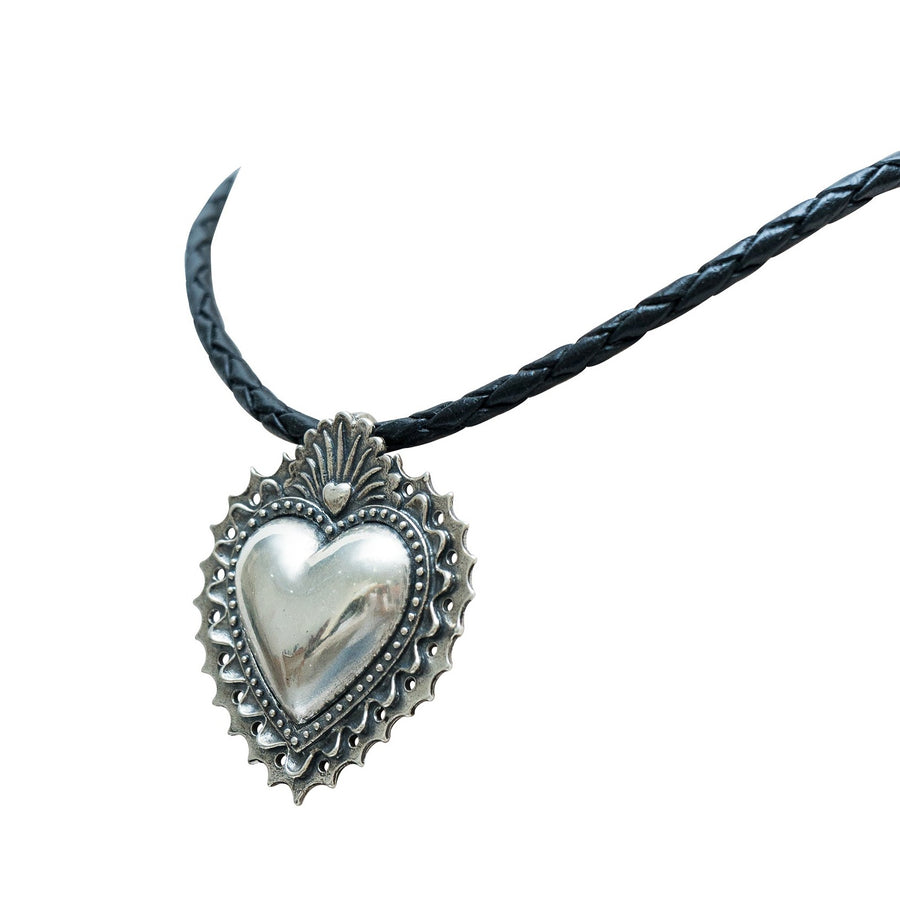 Collar Corazón del Día de Muertos