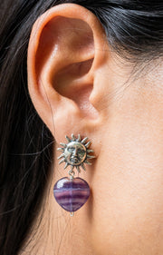 Aretes Puesta de Sol  Multicolor