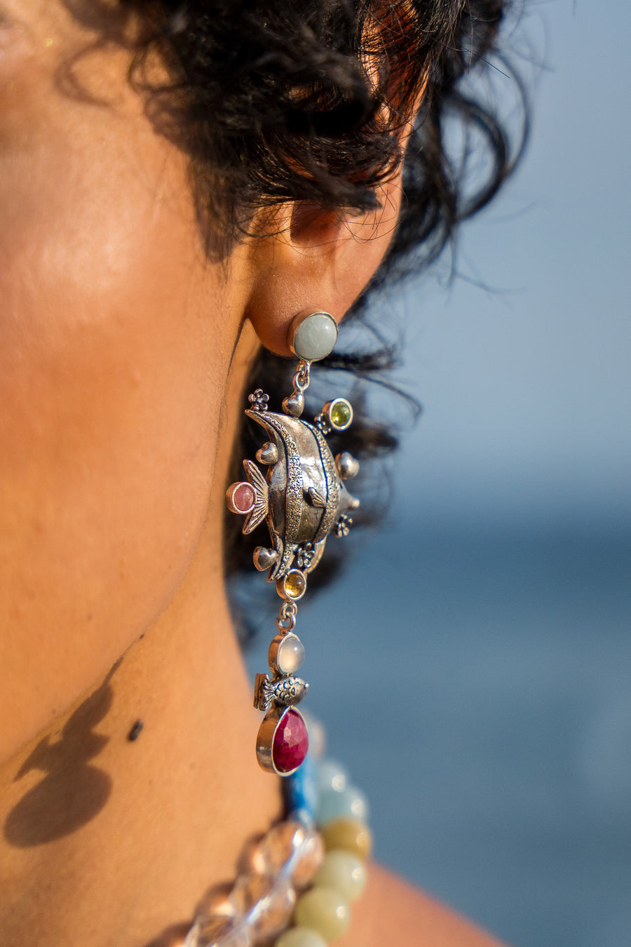 Aretes Playa del Amor